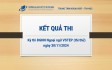 KẾT QUẢ THI: Kỳ thi đánh giá năng lực ngoại ngữ VSTEP (thi thử) ngày 30/11/2024