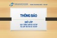 THÔNG BÁO: Tổ chức lớp tiếng anh B2 VSTEP